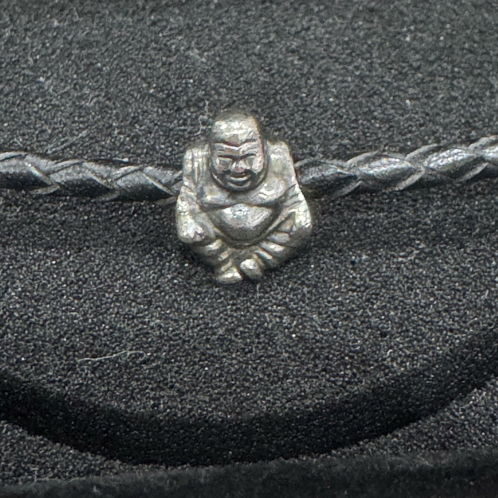 Pandora Authentic Silver Smiling Buddha Charm